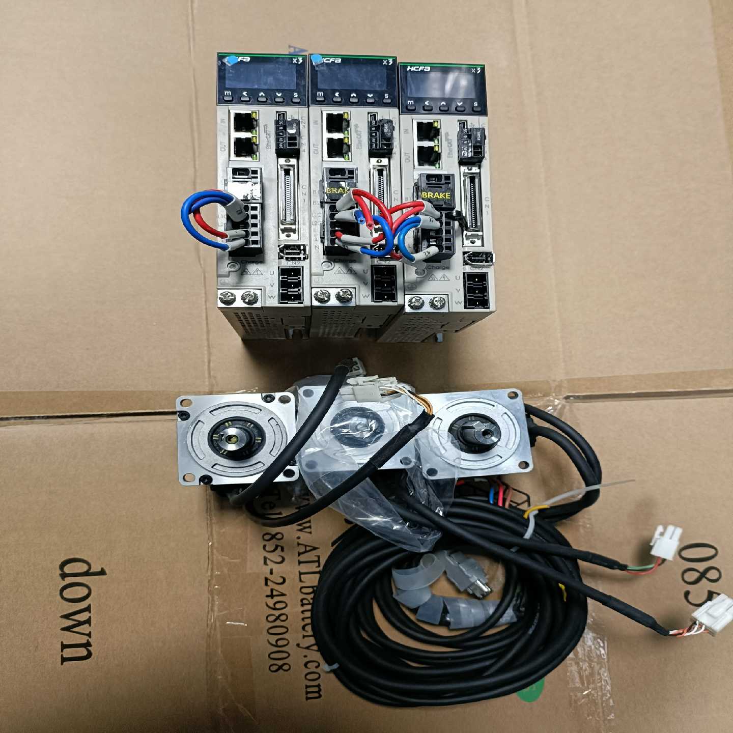 禾川伺服套装X3200瓦、SV-X3EB020A-A2、S--议价商品