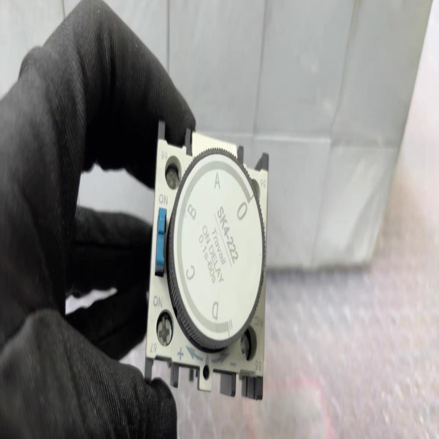 【请询价】全新SK4-222空气延时头通电延时01-60S原装正