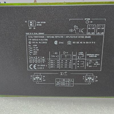 Stahl 9650401110c1096 Conmutada Repetidor PCB Tarjeta ICS100