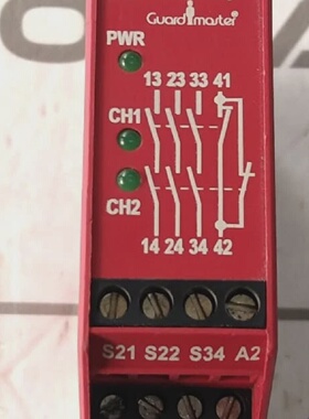 Allen Bradley 440RN23126 C Guardmaster MSR127T Safety Relay
