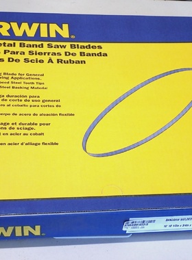 IRWIN 1014 .035 V VR 10 10 12in X 34in BAND SAW BLADE 87684I