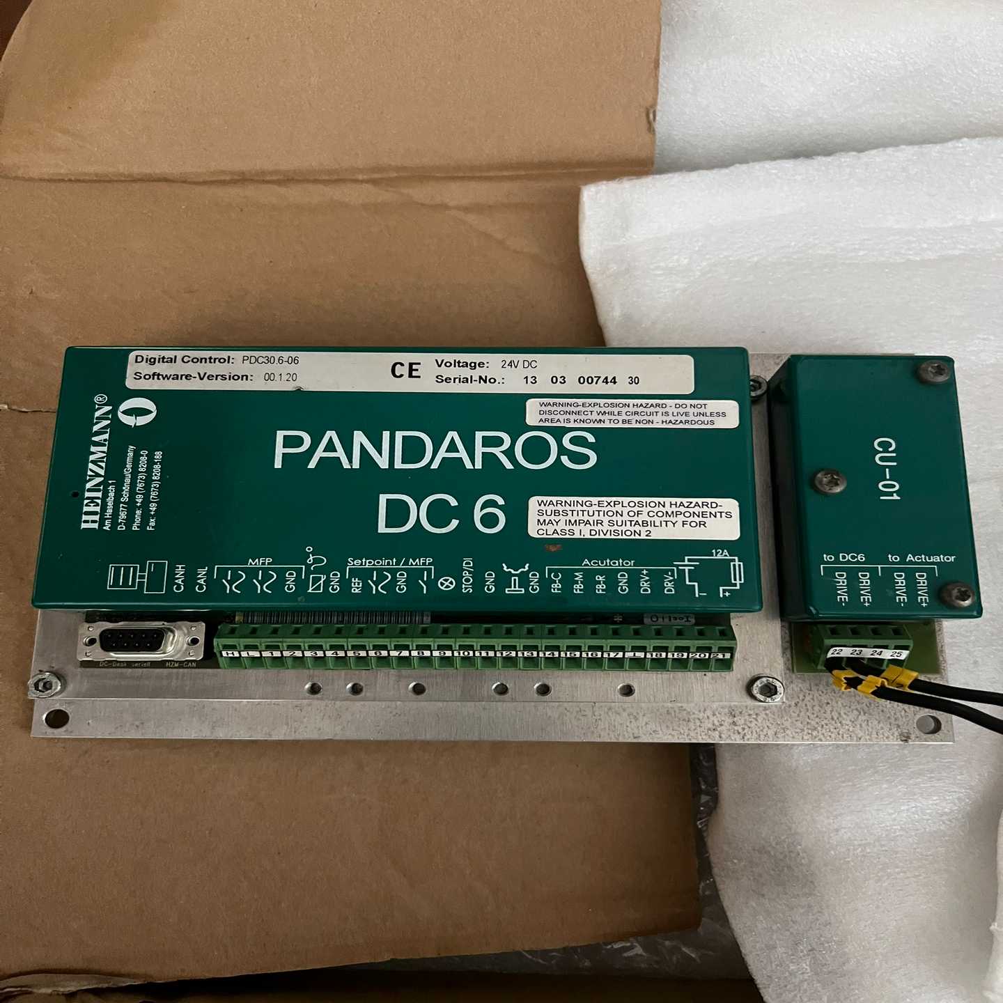 HEINZMANN海因茨曼DC6数字调速器PANDAROS--议价商品