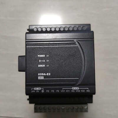 台达PLC扩展模块DVP02DAE2成色实物图功能正常，议价商品