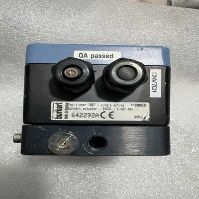 拆机原装9成新宝德burkert阀门定位器642292A--议价商品