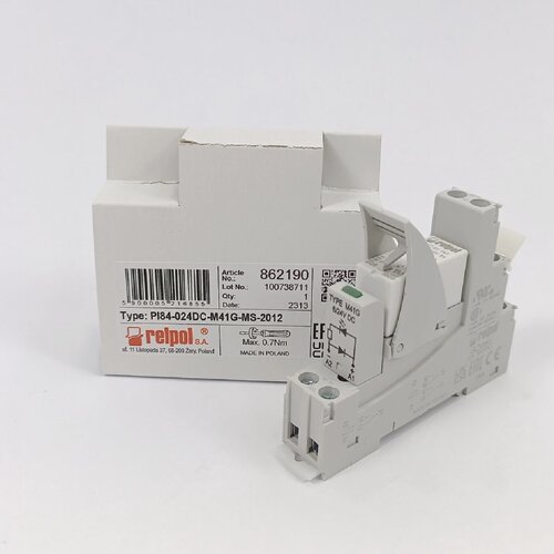 寻XRelpol 862190 PI84024DCM41GMS2012 Interface Relays 6 Pcs.