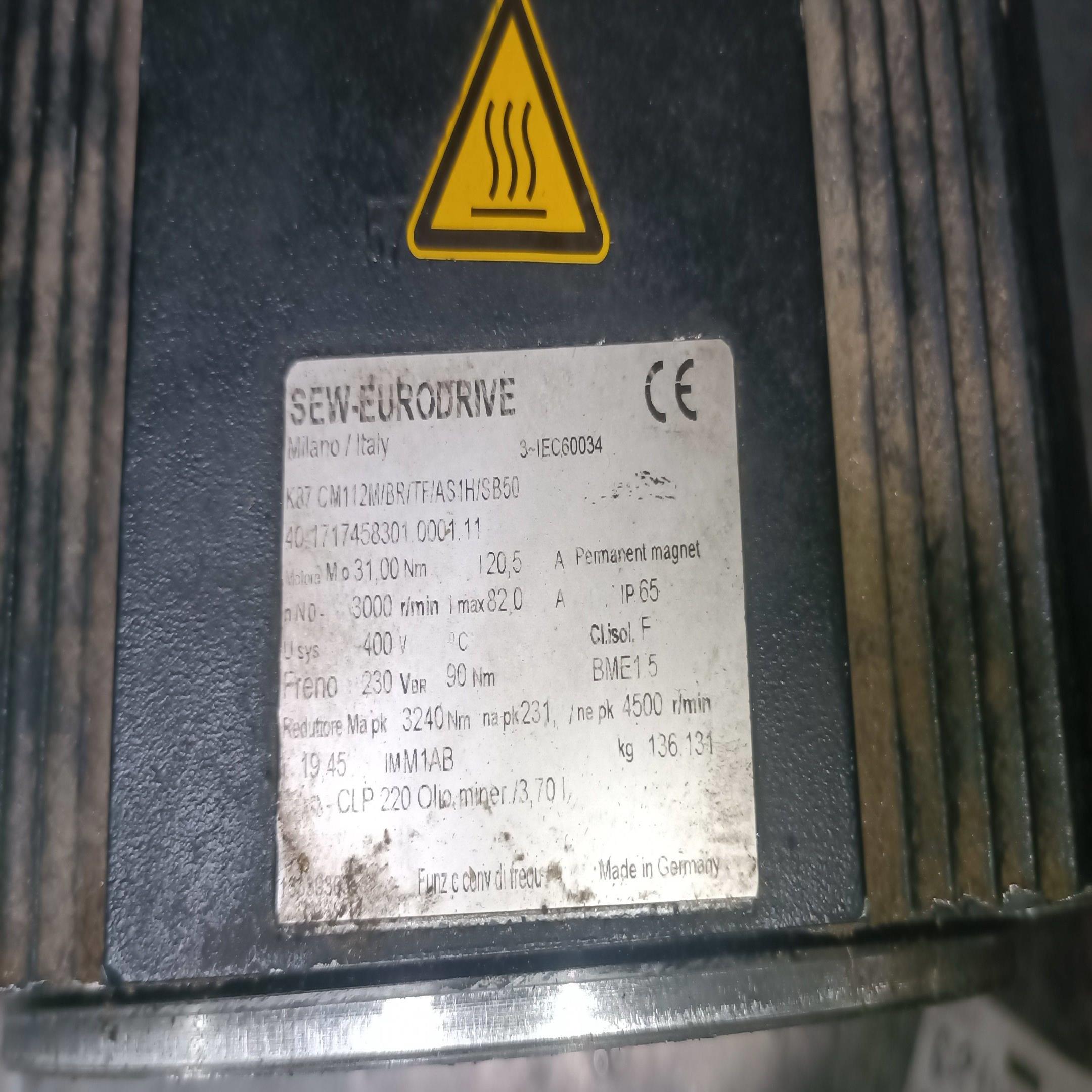 配件SEW伺服电机减速机K87 CM112MBRTFAK1HSB50全新正品议价议价