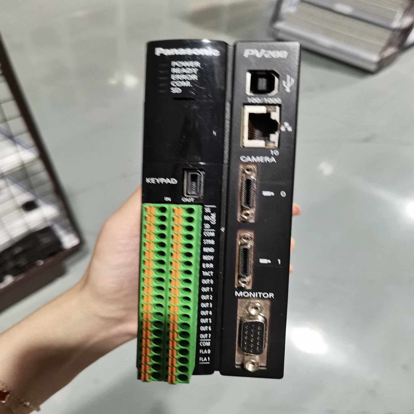 松下PV200视觉控制器ANPV0202ADP，原装拆机，功--议价商品