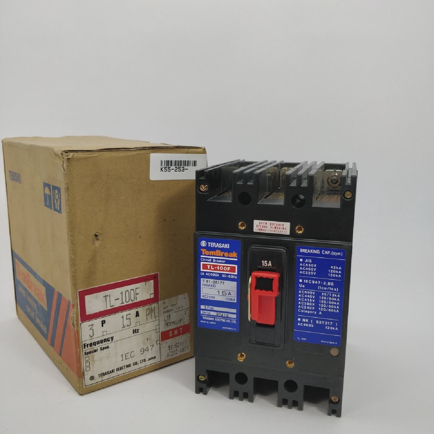 寻XTerasakiTL100FTemBreak断路器15A