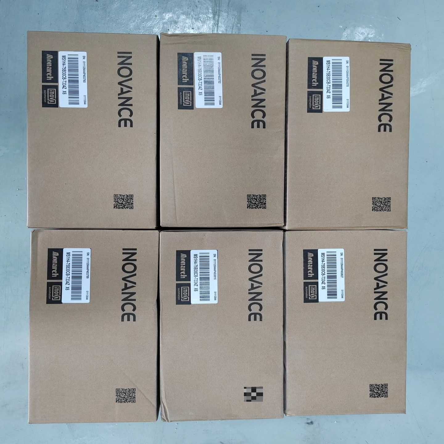 MS1H4-75B30CB-T334ZX6，汇川伺服电机7