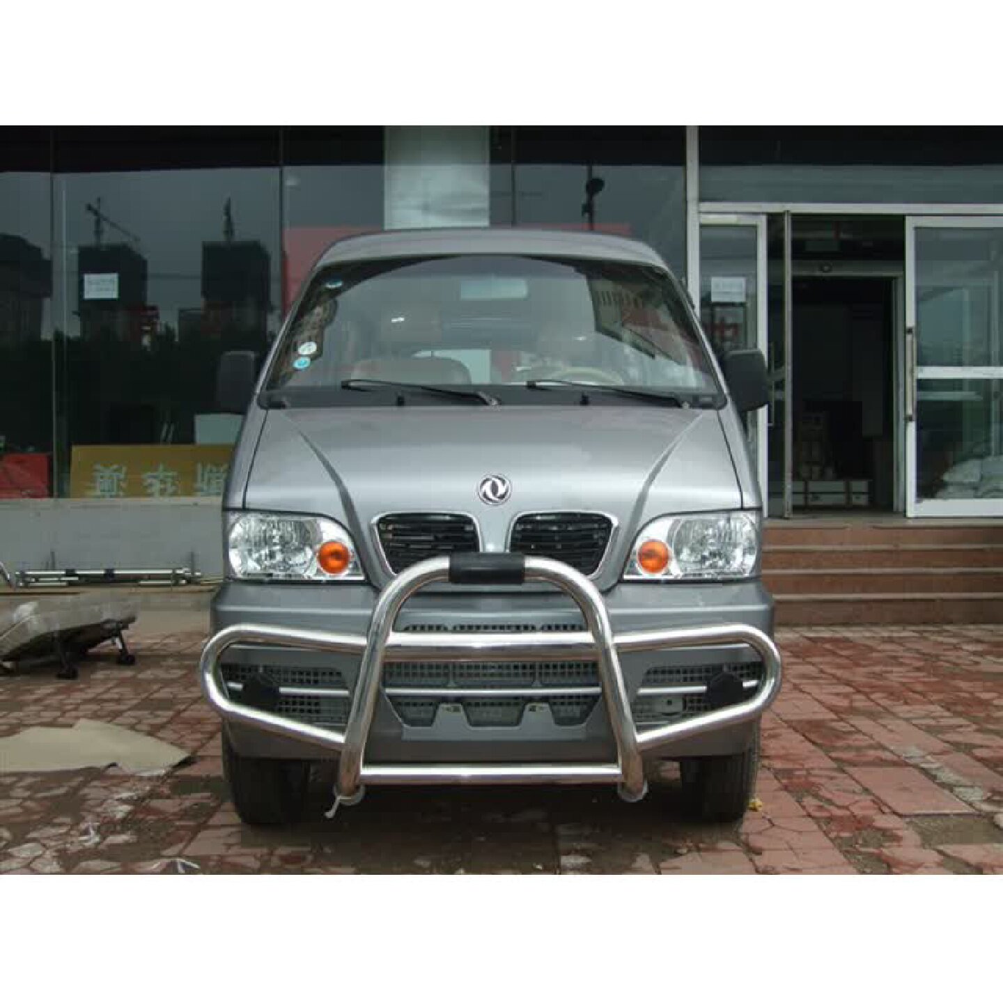 东风小康K07/K17/k07S前后不锈钢护杠防撞杠保险杠改装专用护杠