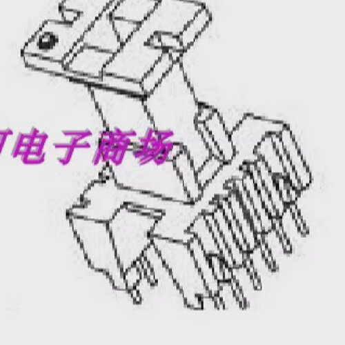 EEL16变压器磁芯骨架立式46针