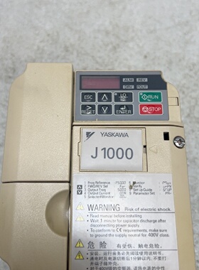 议价J1000系列变频器CIMRJB4A0004BBA1议价