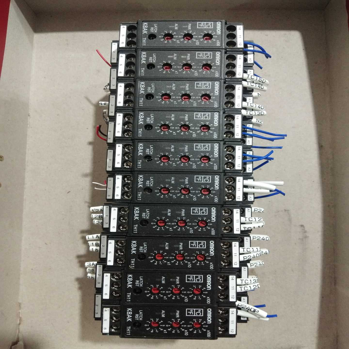 【议价】温度报警器K8AK-TH11S24VAC/DC拆适用