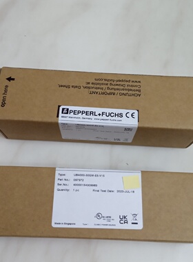 议价进口PF倍加福UB4000-30GM-E5-V15超音波感测器097972