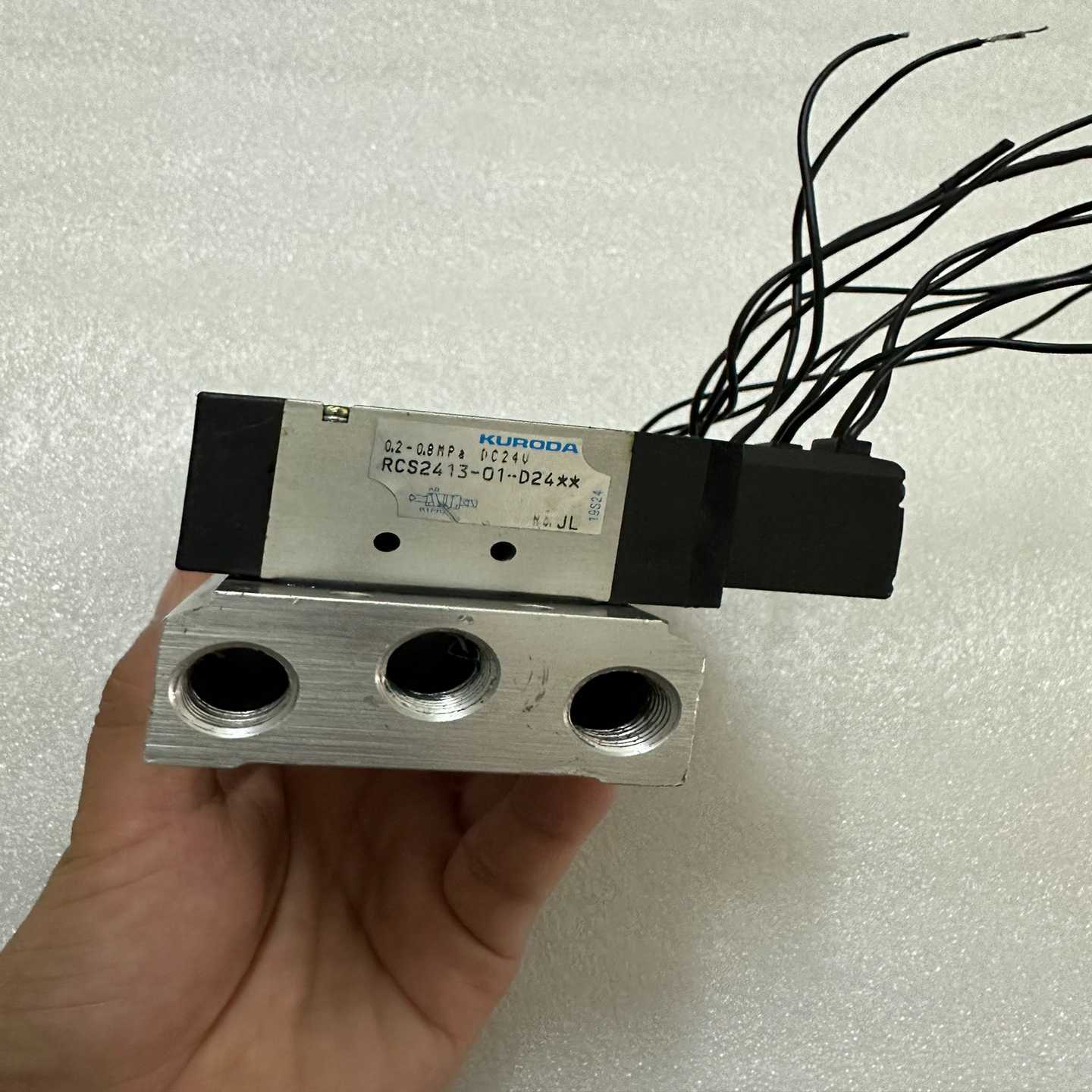 【议价】黑田电磁阀RCS2413-01-D24，DC24V，有，适用