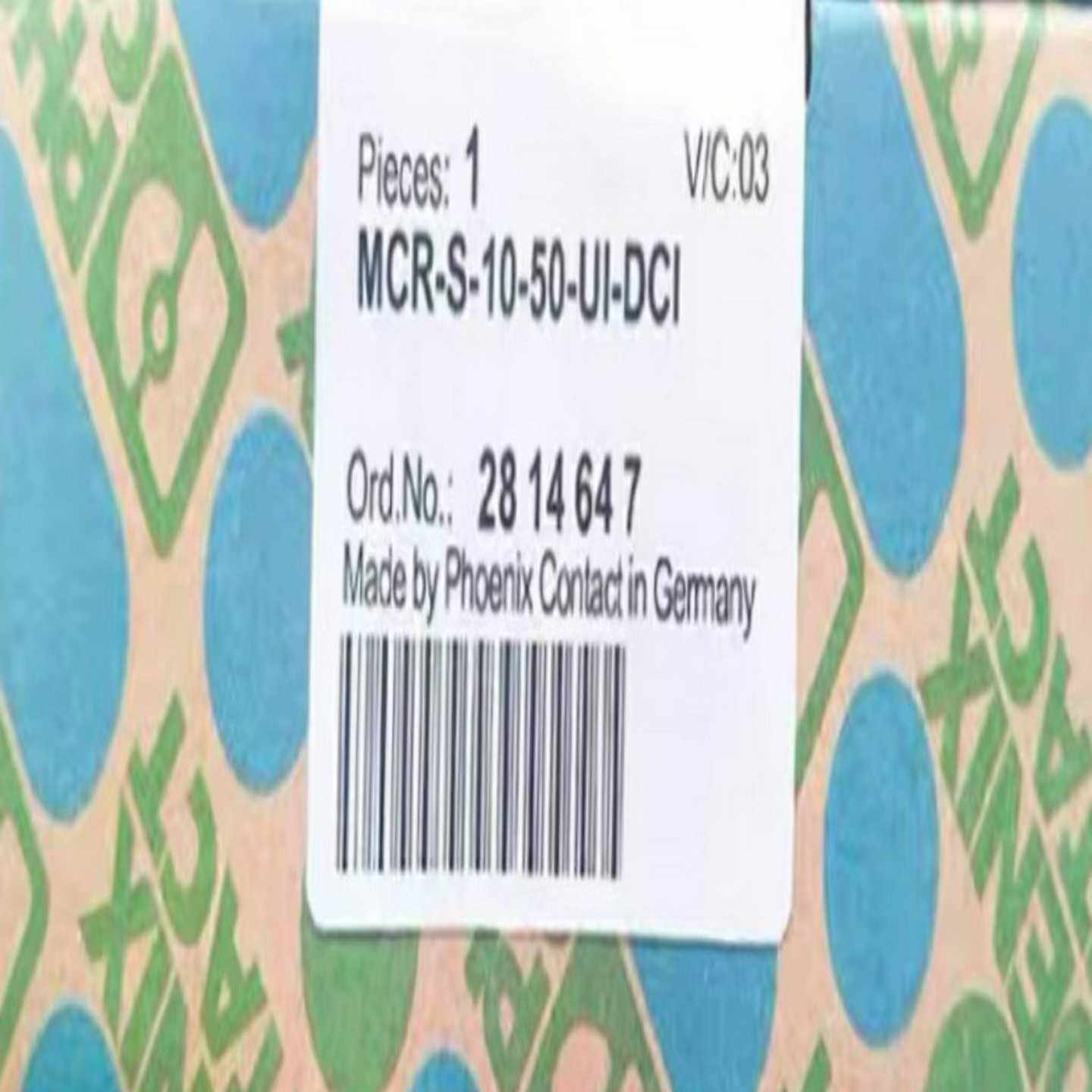 出全新电流变送器MCR-S-10-50-UI-DCI