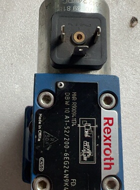 力士乐电磁溢流阀DBW10A1522006EG24N9拍前询价