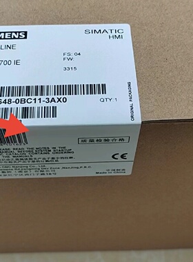 6AV66480BC113AX0西门子触摸屏未拆封拍前询价