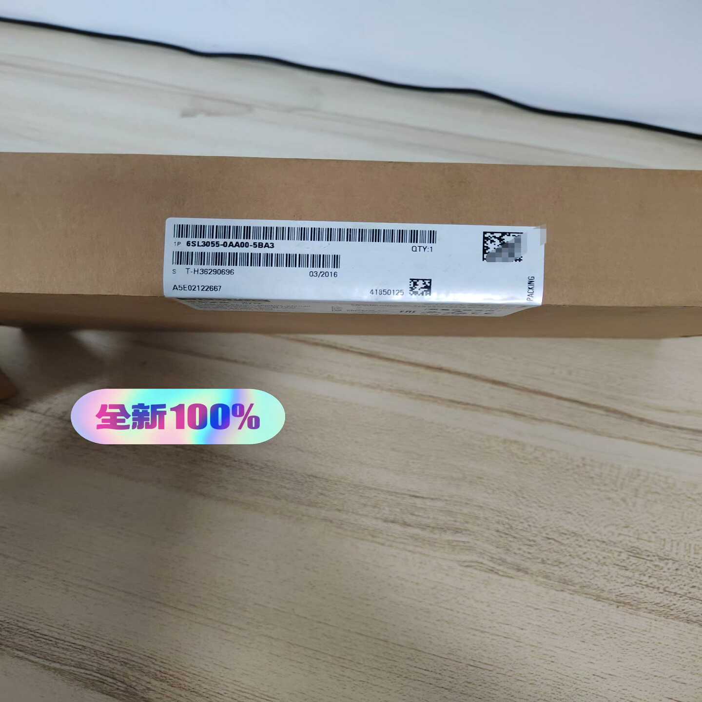 西门子6SL3055-0AA00-5BA3全新原装未开封控制--议价商品