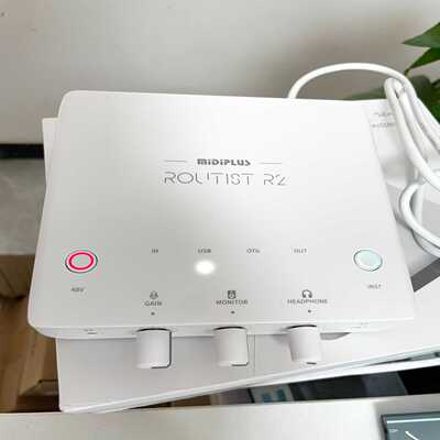 midiplusR2外置迷笛声卡，支持OTG，九成新正品--议价商品