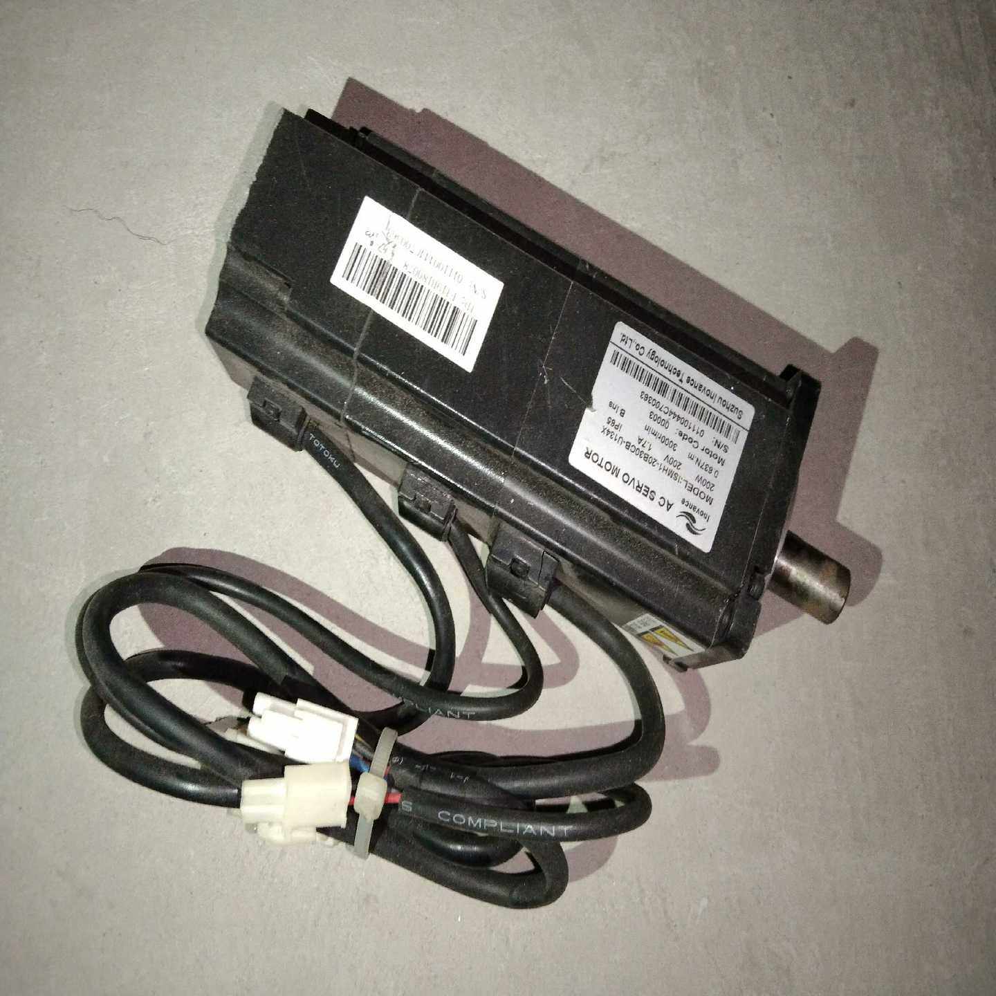 ISMH1-20B30CB-U134X拆机汇川电机200W功--议价商品