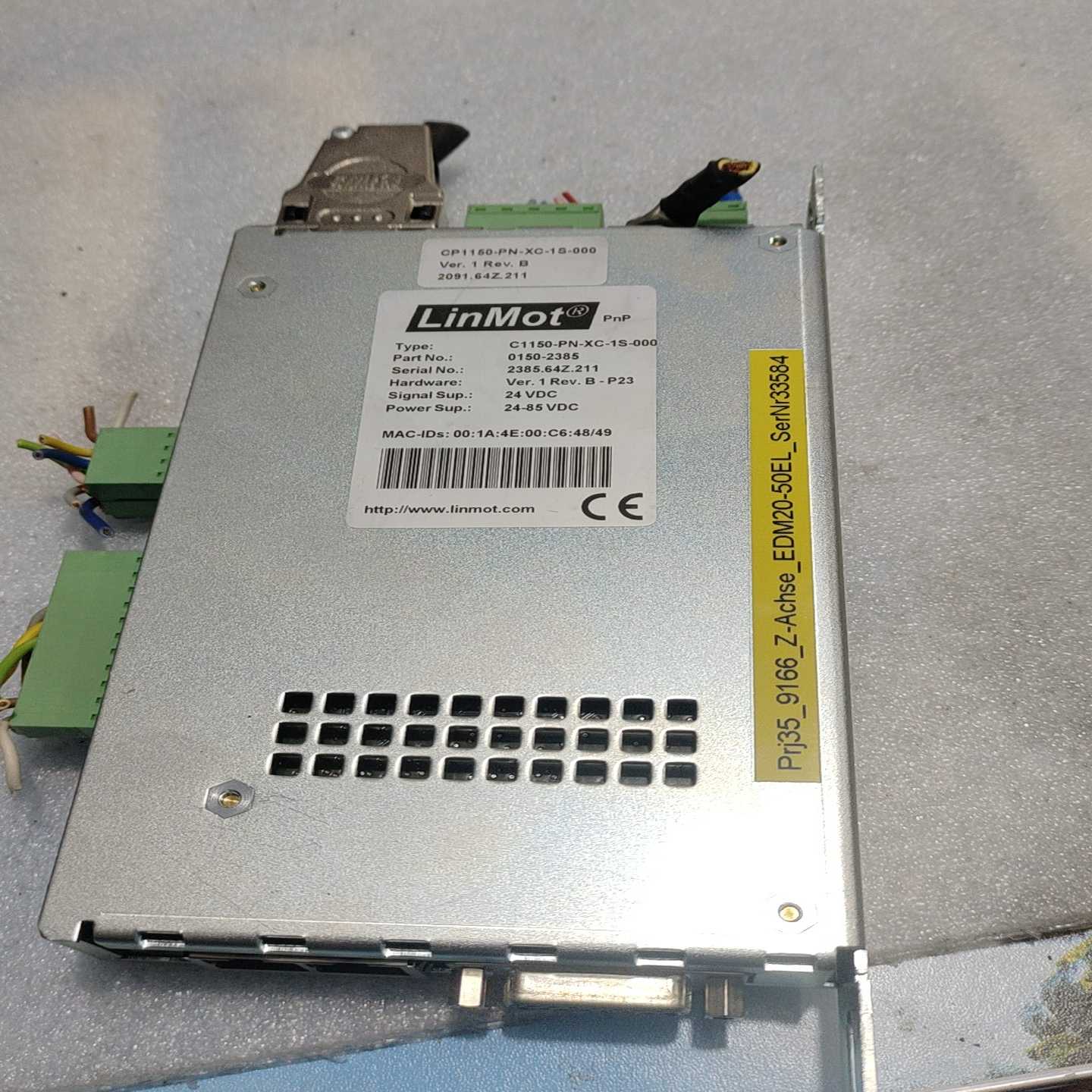 几乎全新LINMOT驱动器C1150-PN-XC-1S-{议价}