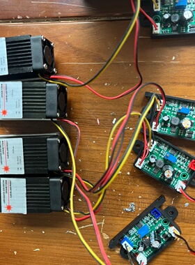 溢价-激光器2个445NM500C蓝光2个638NM300C