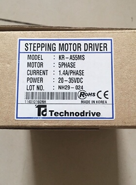 配件KRA55MS韩国technodrive进口5相步进马达驱动器日本东方通用