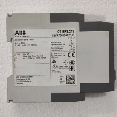 ABB CTERS.21S OnDelay Time Relay 1SVR730100R0300  Surplus Ma