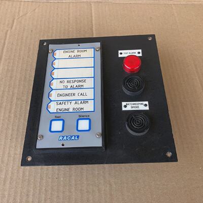 RACAL MARINE ELECTRONICS 77252AC CABIN UNIT PANEL