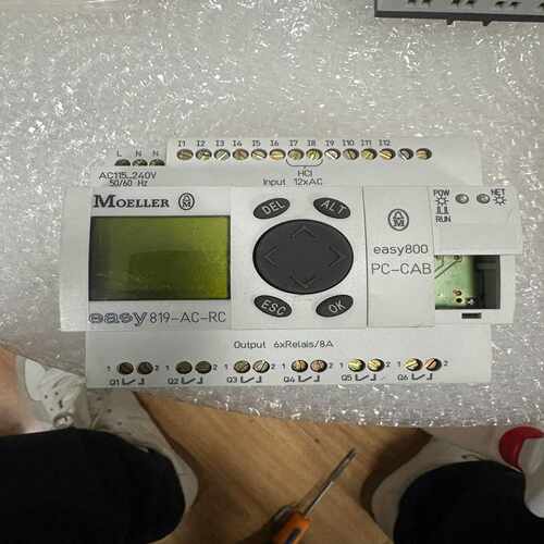 询价~easy 819-AC-RC穆勒plc愉快没安装使用过，