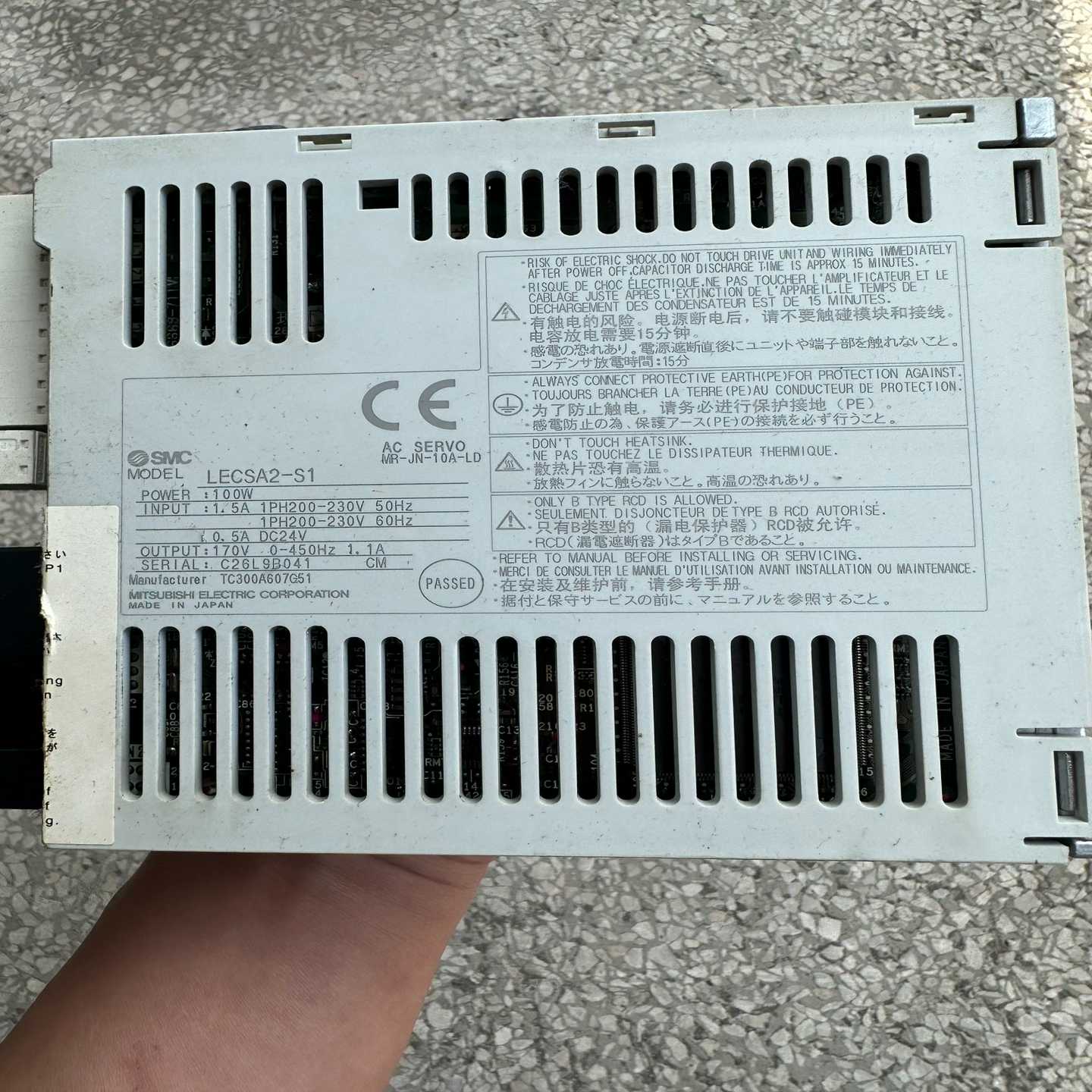 询价LECSA2-S1日本原装SMC驱动变频器