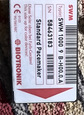 德国Biotronik SWM 1000 9 B-H00.0议价