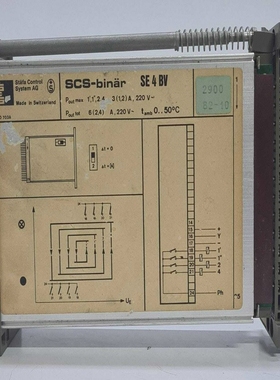SCS-binarStafaControlSystemAGBoardSE4BV-FORPARTS