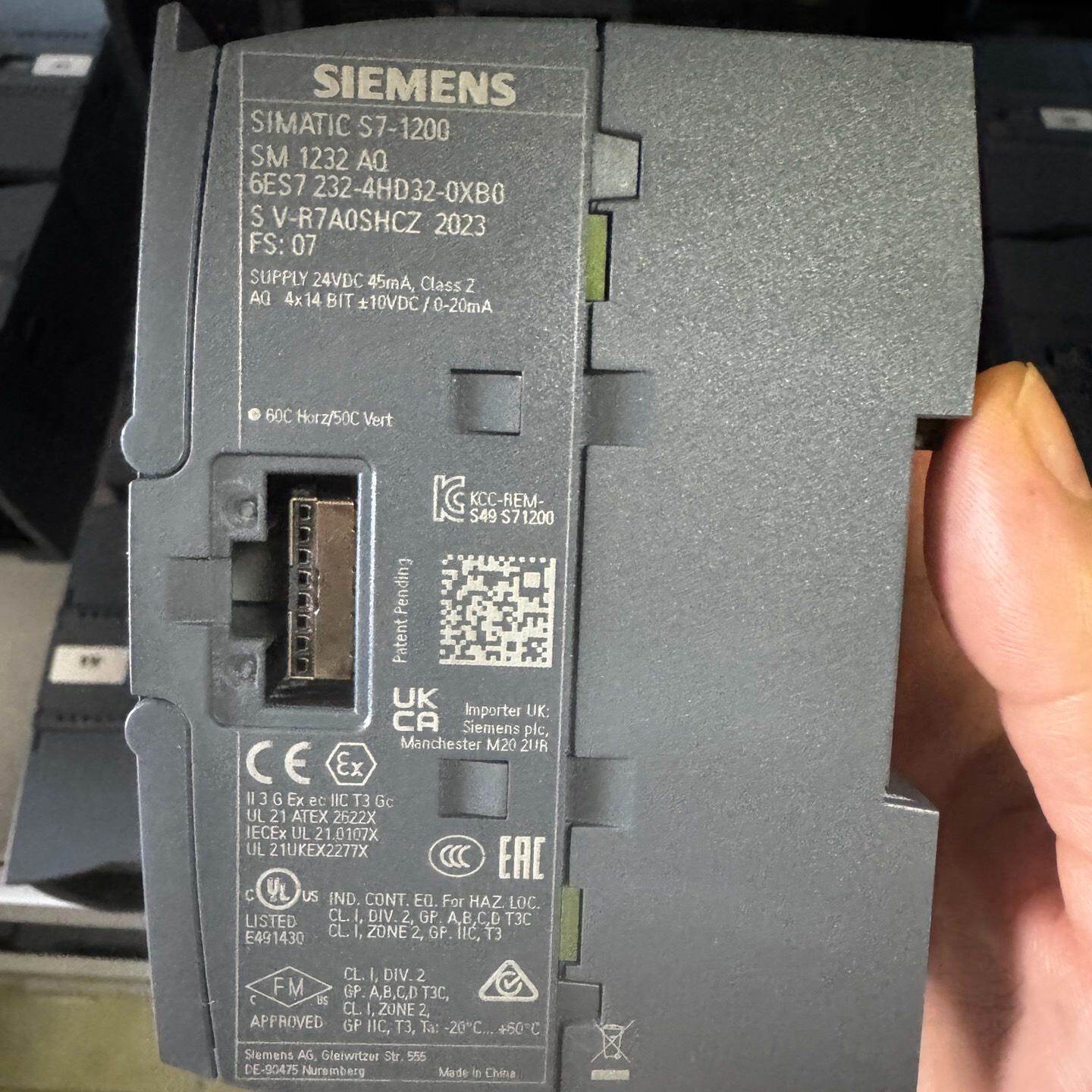 西门子PLC:232-4HD32-0XB0,实物拍摄,二手拆--议价商品