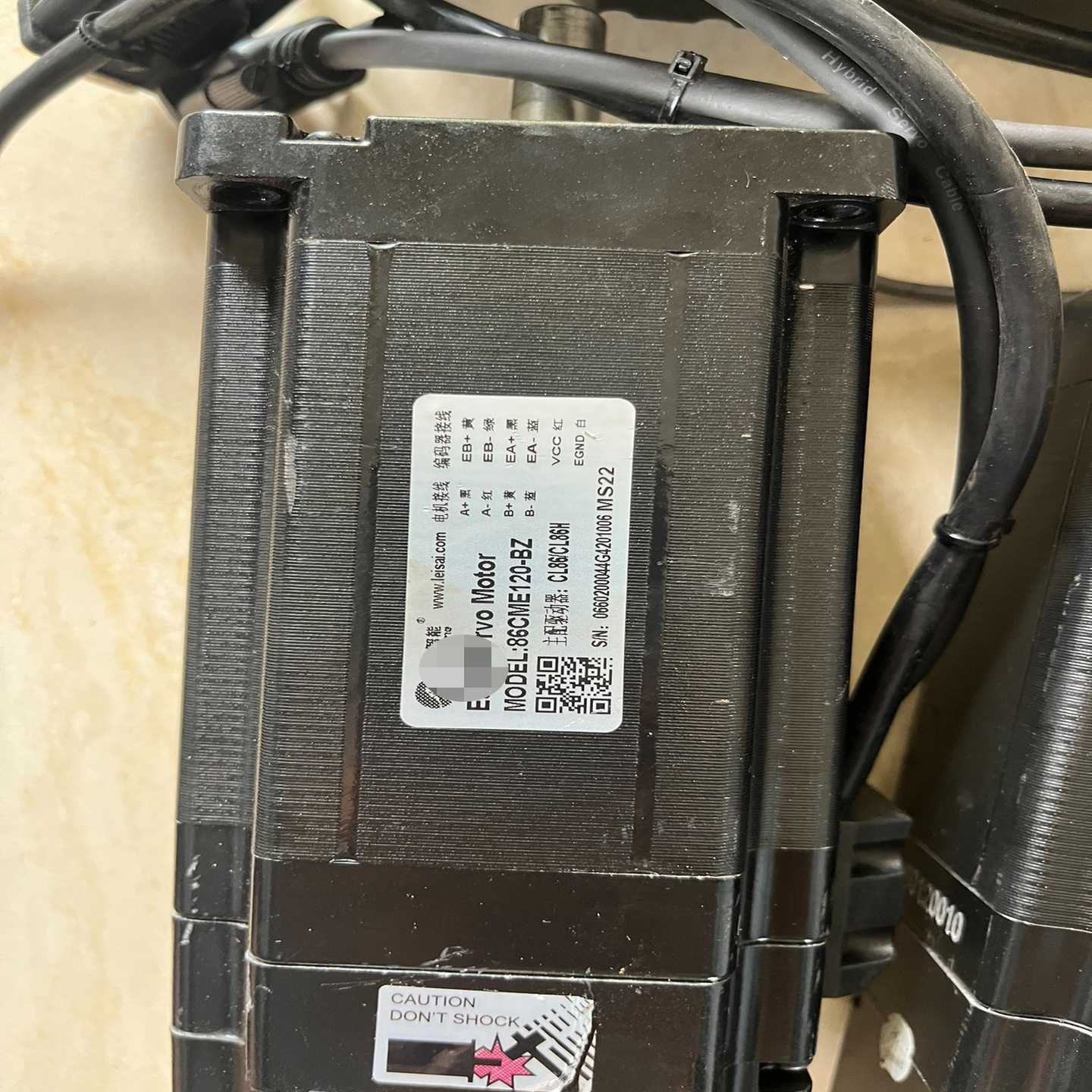 议价雷赛86闭环步进电机带刹车型号86CME120-BZ实物拍