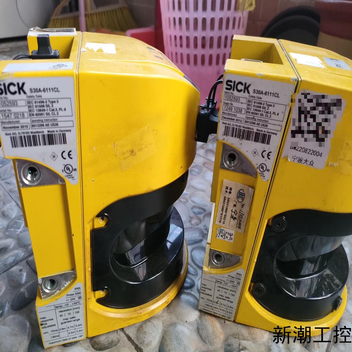 德国施克激光扫描仪S30A-6111CL物品实图拍摄具体议价商品