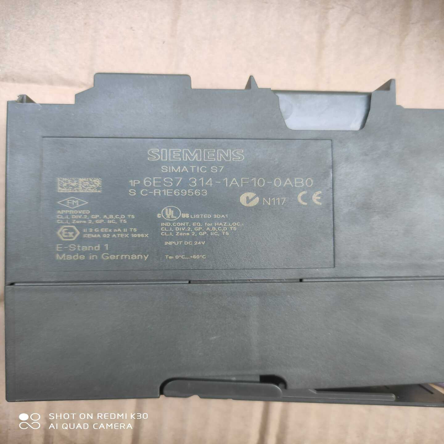 【议价】314-1AF10-0AB0CPU314成色如适用