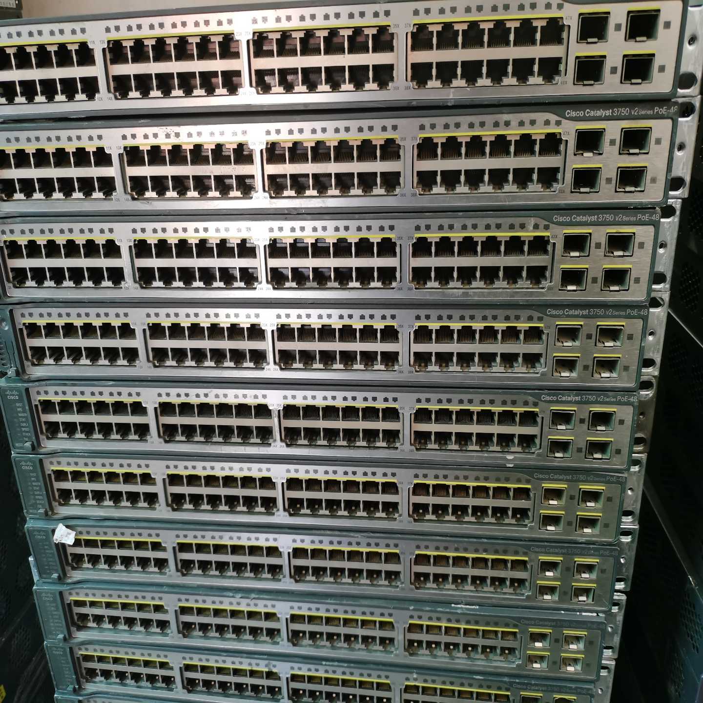 Cisco/思科WS-C3750V2-48PS-S48口-议价