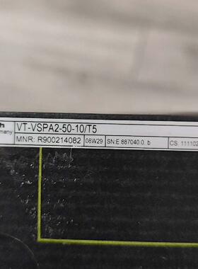 拍前询价：Rexroth力士乐VTVSPA25010T5