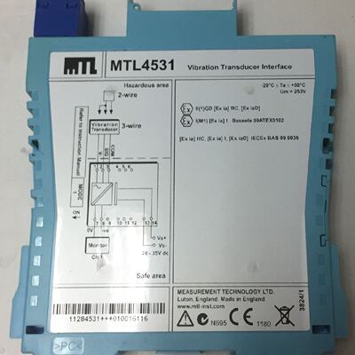 议价伊顿MTL4531振动感测器隔离式安全栅MTL45隔离栅原装全新质量