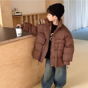 儿童羽绒服童装2025新款保暖鸭绒冬季女童男童加厚韩版冬装外套