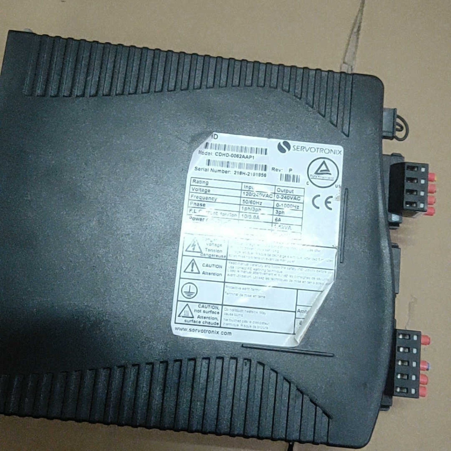 售前询价适用高创驱动器HD－0062AAP1实物拍摄图议价