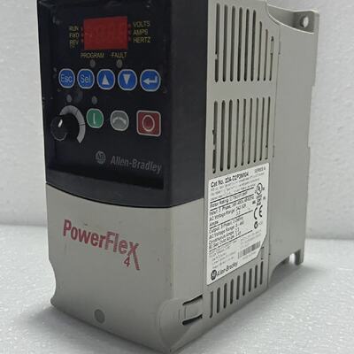 ALLE BRADELY 22AD2P3N104 POWERFLEX 4 1HP AC DRIVE