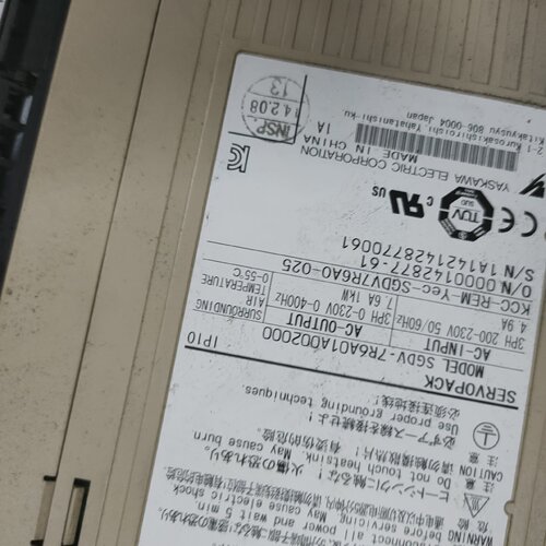 询价-安川5系850W伺服驱动SGDV7R6A01A00200