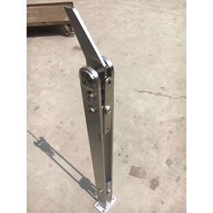 不锈钢立柱商场室内室外玻璃栏杆护栏别墅楼梯扶手阳台工程立柱