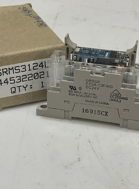 OMRON 445322021 SAFETY LED RELAY P7SA10FND G7SA3A1B 24VDC 4P