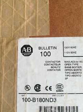 配件AB接触器100B180N3100B110N3AC110V220V议价