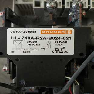 B024 R2A 0询价 740A 软启动器旁路继电器UL