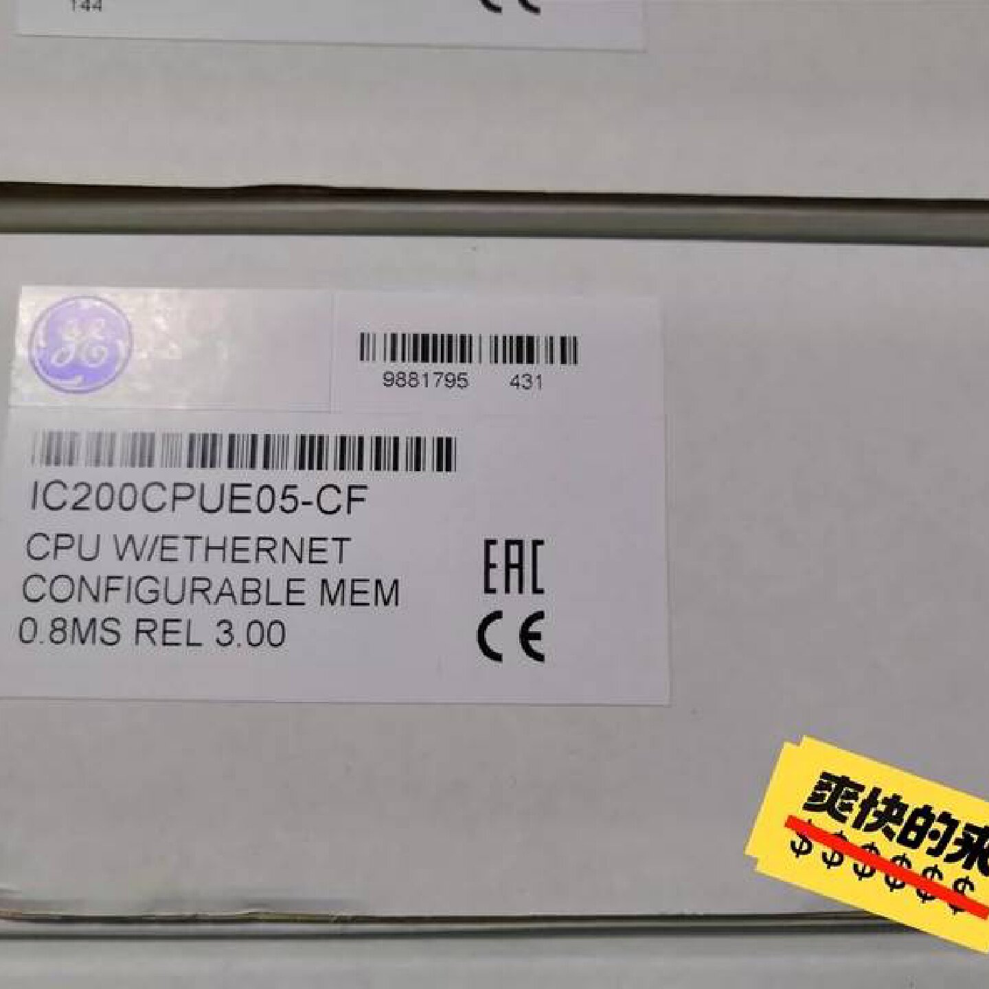 GE 模块 IC200CPUE05-CF--议价商品